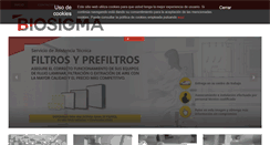 Desktop Screenshot of biosigma.es